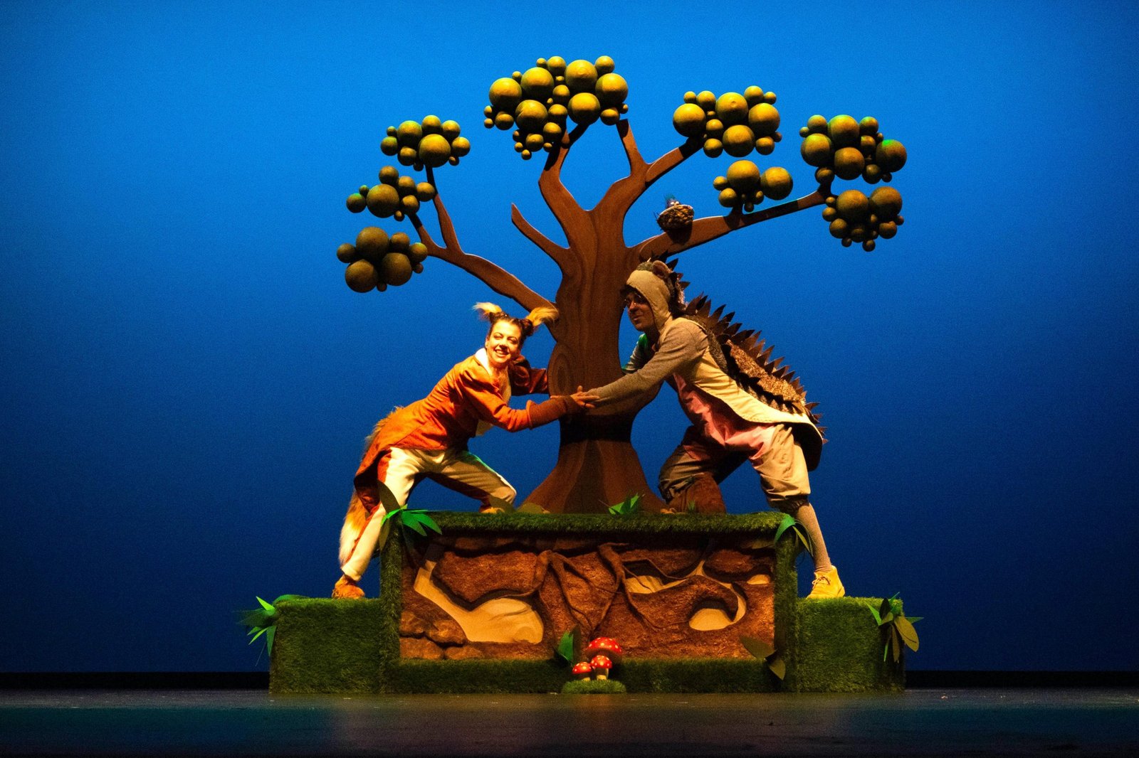 El bosque en llamas en Teatro San Francisco, León