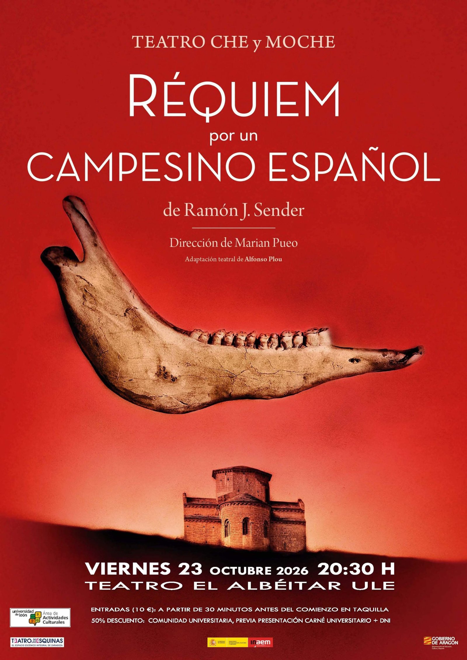 Réquiem por un campesino español en Teatro El Albéitar, León