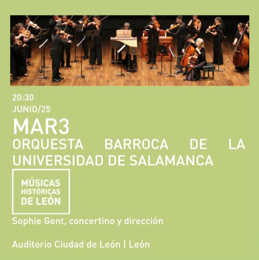 Sophie Gent & Orquesta Barroca de la Universidad de Salamanca